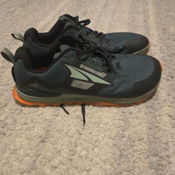 ALTRA Lone Peak 7 Men’s 11 Trail Running Shoes Green Grey  Orange ALOA7R6H-307 - Picture 1 of 10